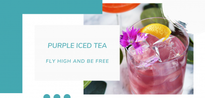 How To Make {Purple} Iced Tea Fast